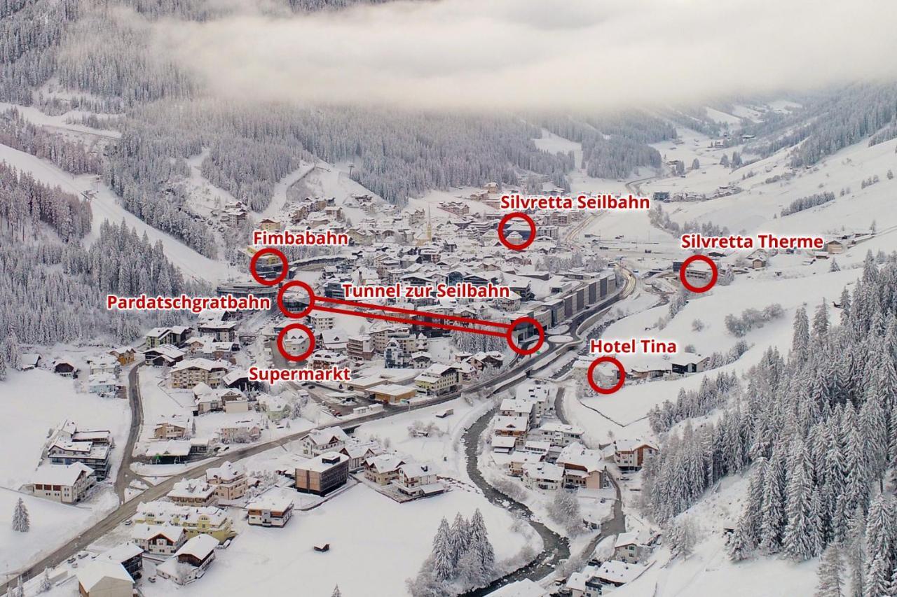 Hotel Garni Apart Tina Ischgl Bagian luar foto